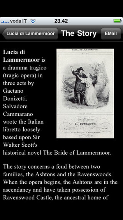 Opera: Lucia di Lammermoor