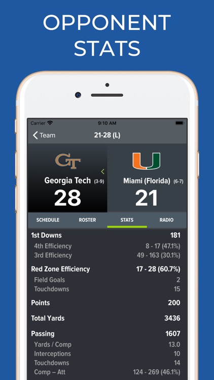 Miami Hurricanes Football screenshot-9