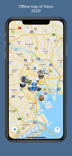 Tokyo 2020 — offline map