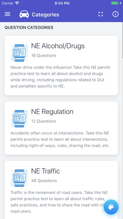 Nebraska DMV Permit Test screenshot-8