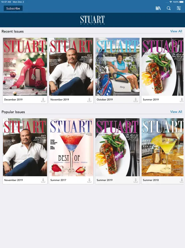Screenshot 1 Stuart Magazine iphone