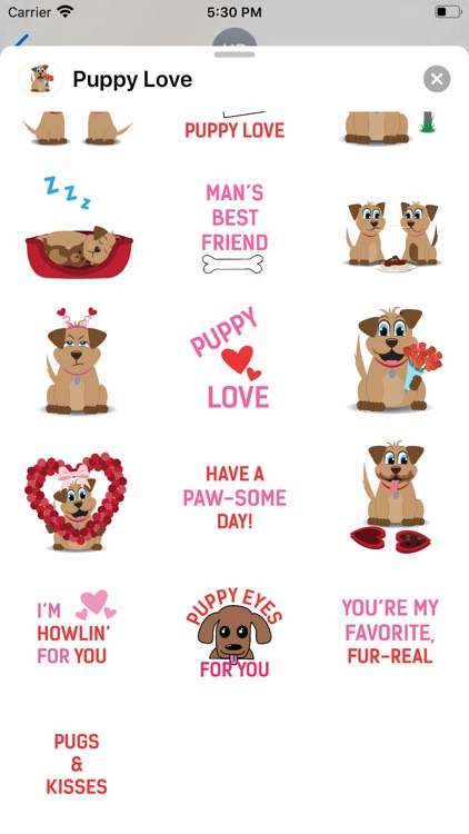 Puppy Love Sticker Pack