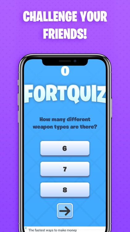 Quiz for Fortnite VBucks Pro