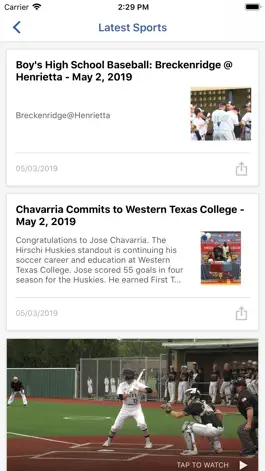 Game screenshot Texoma's High School Sports hack