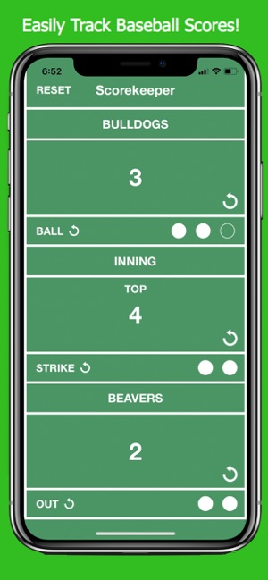 Baseball Score Keeper Calc(圖1)-速報App