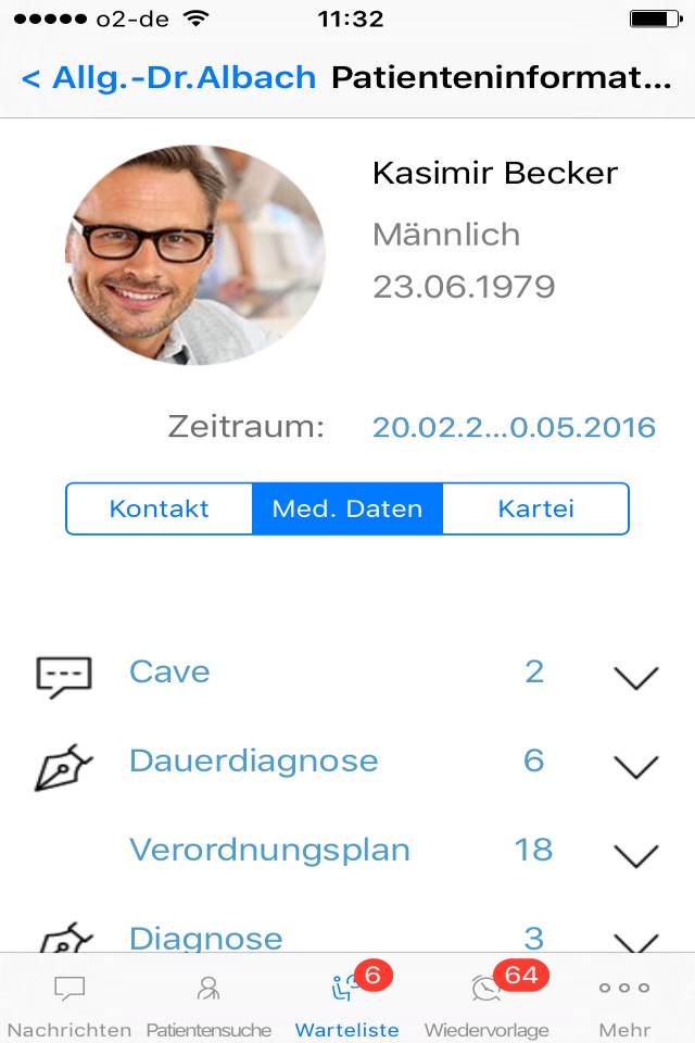CGM M1 PRO Meine Patienten-App screenshot 4