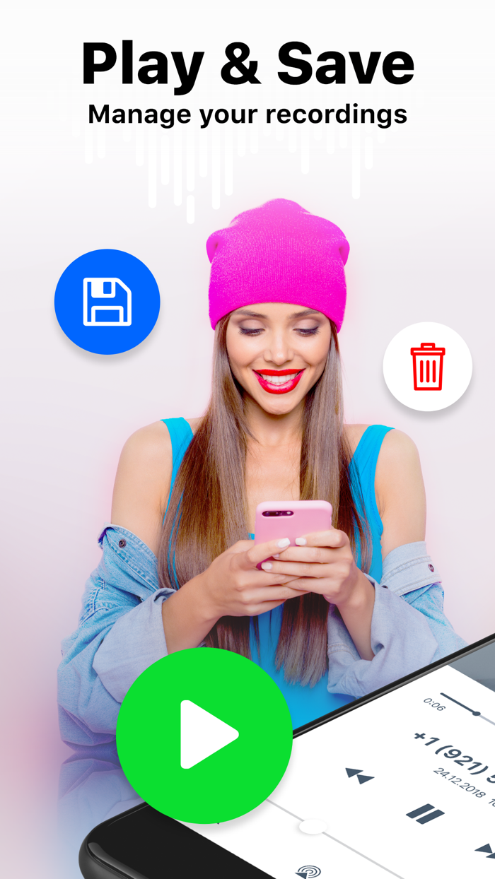 Call Recorder App - onRec