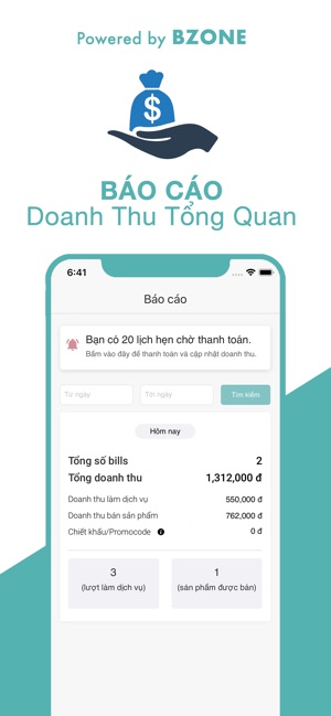 Bzone - Quản lý Salon