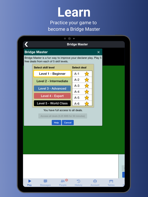 BBO – Bridge Base Online iPad app afbeelding 5