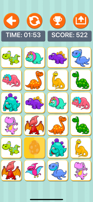 Dinosaur Memory Games for Kids(圖8)-速報App