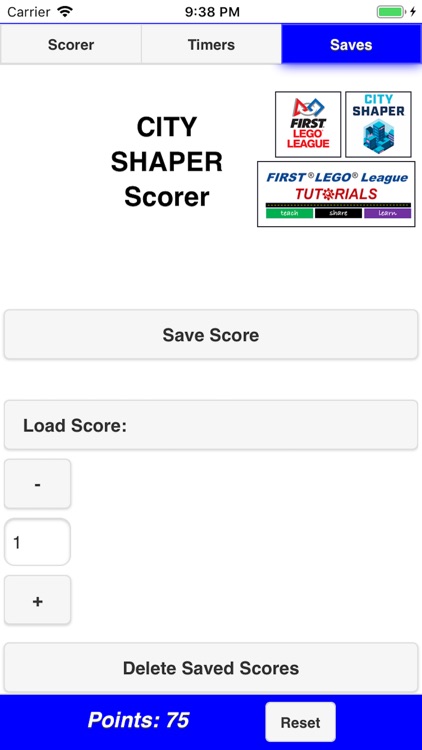 FLL CITY SHAPER Scorer