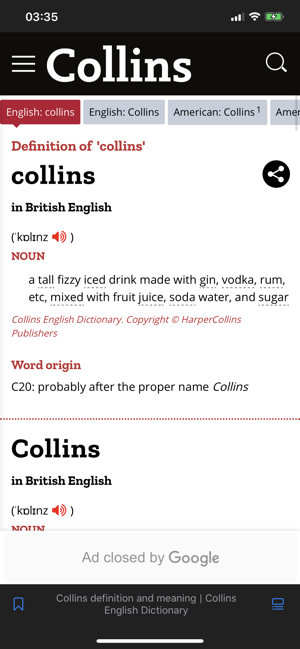 Bookmark for Collins(圖2)-速報App