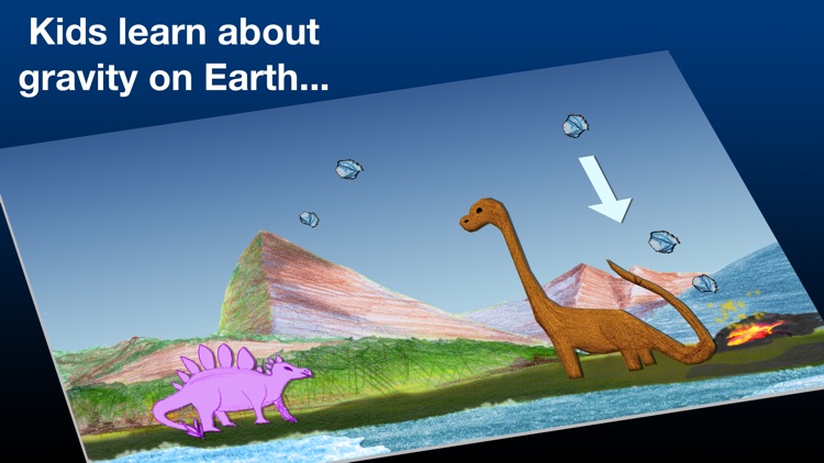 Patrick's Dinosaur: Space Dino screenshot-0