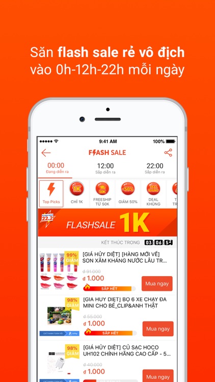 Shopee: Flash Sale Rẻ Vô Địch