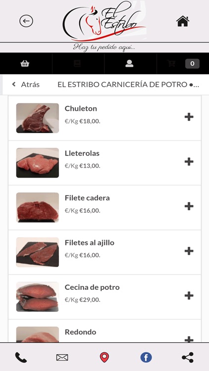 EL ESTRIBO CARNE DE POTRO