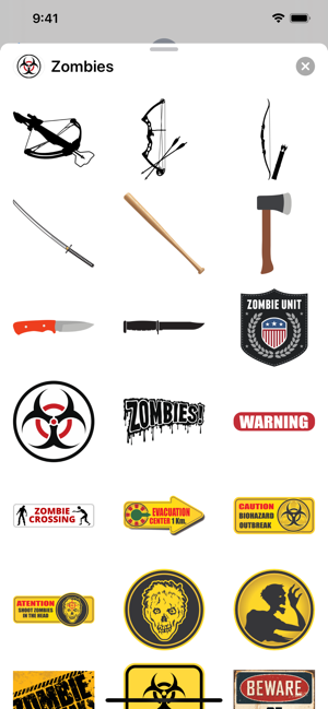 Zombie Sticker Pack(圖2)-速報App