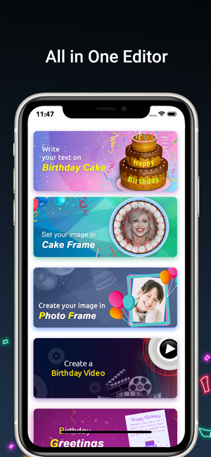 Bday Video Maker, Wishes,Cards(圖4)-速報App