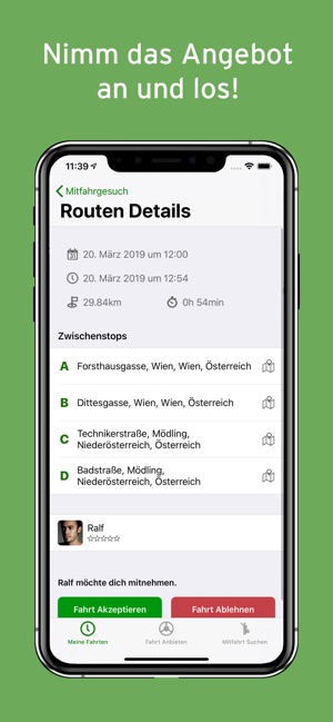 Greendrive Mitfahrgelegenheit(圖5)-速報App