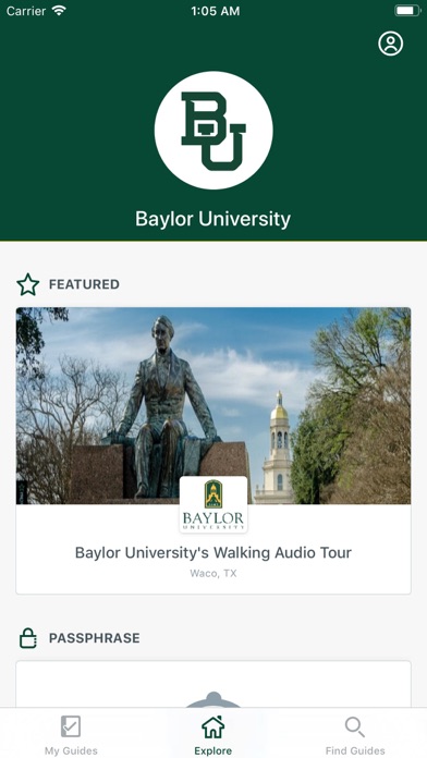 Baylor University screenshot 2