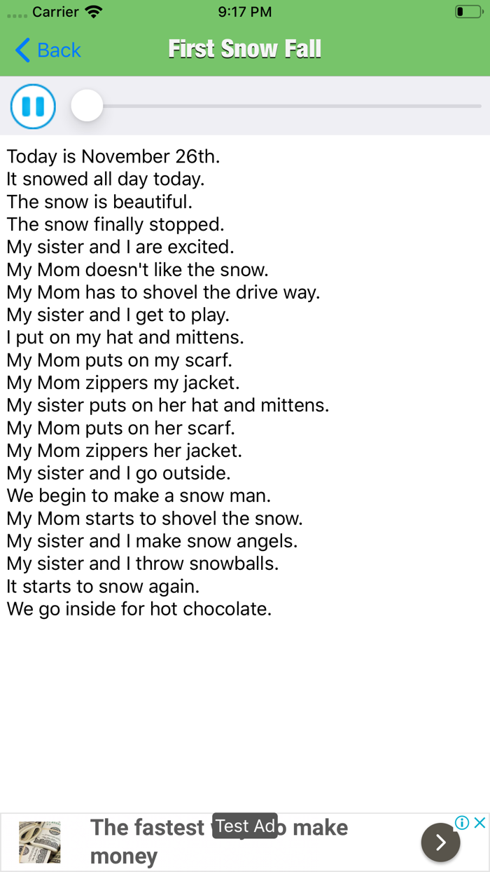 English - Listening  Speaking