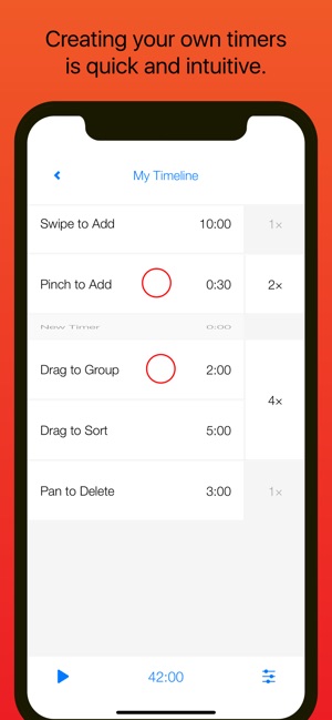 Timeline Pro - Interval Timer(圖4)-速報App