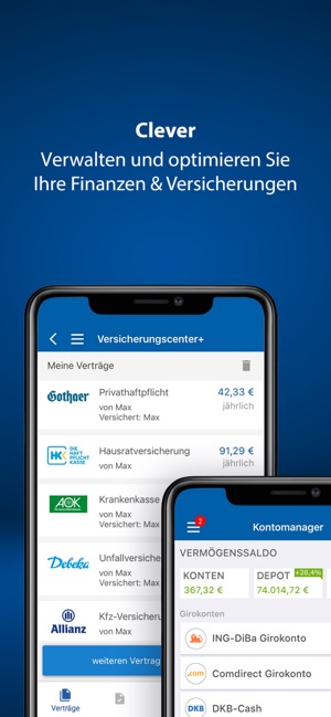 CHECK24 Finanzmanager