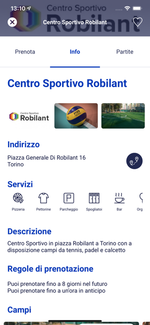 Centro Sportivo Robilant(圖2)-速報App