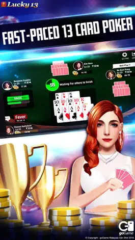 Game screenshot Lucky 13: 13 Poker Puzzle mod apk