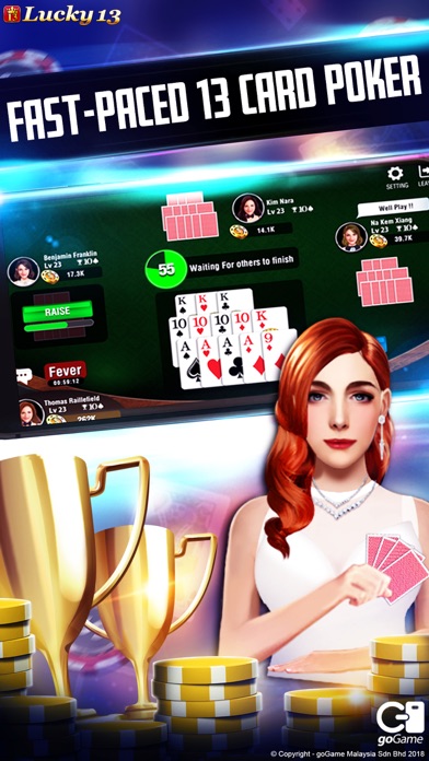 How to cancel & delete Lucky 13: 13 Poker Puzzle from iphone & ipad 1