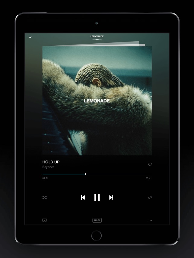 TIDAL Music Screenshot