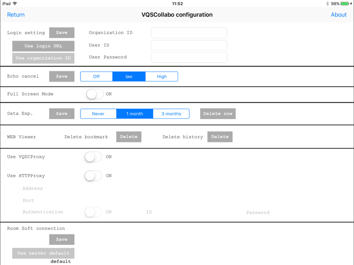 VQSCollabo V3x Meeting Type