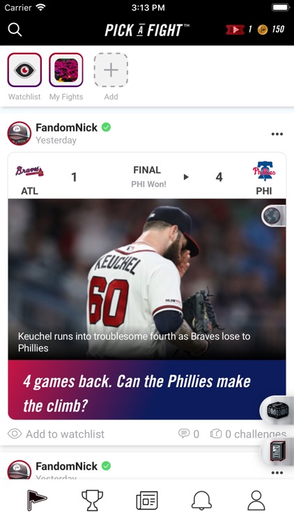 FANDOM SPORTS App