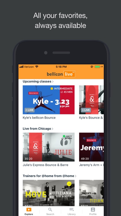 bellicon LIVE workouts by Belicon Home GmbH