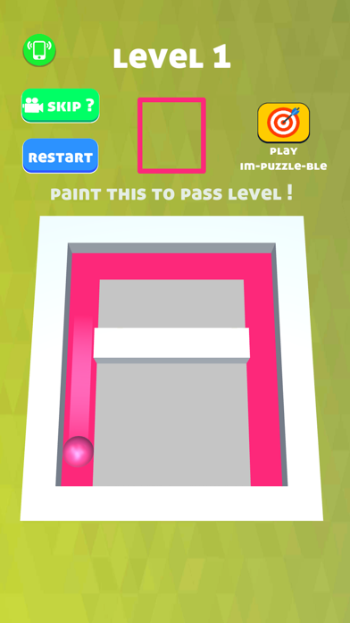 screenshot of Roller Paint - Splat Puzzle 2