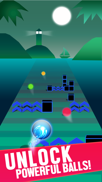 Ball Race on Color Road screenshot 3