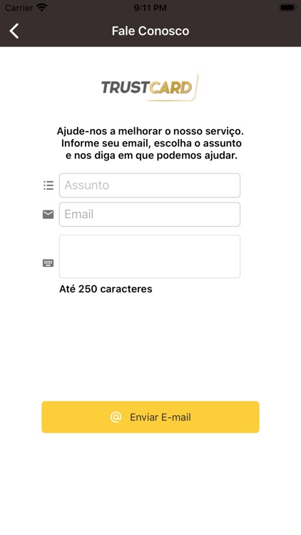 Cartão Trustcard screenshot-9