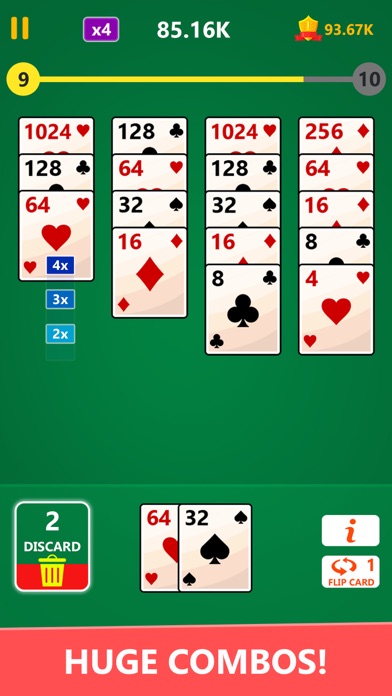 2048 Solitaire Card Game screenshot 4