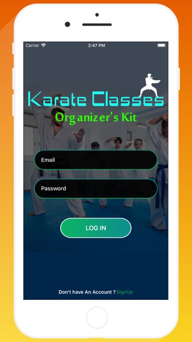 Karate Classes Organizer's Kit screenshot 3