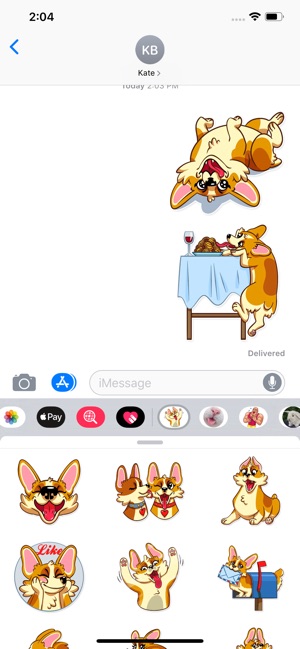 Happy Corgi Sticker Pack(圖3)-速報App