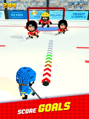 Captura de Pantalla 1 Blocky Hockey iphone