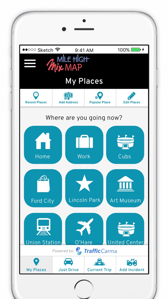 Mix 100 Mile High Mix Map