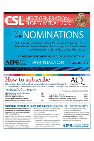 AQ: Australian Quarterly screenshot 2