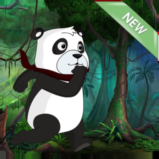 Panda Ninja Run in Jungle