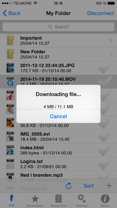 How to cancel & delete FTP Client Lite from iphone & ipad 4