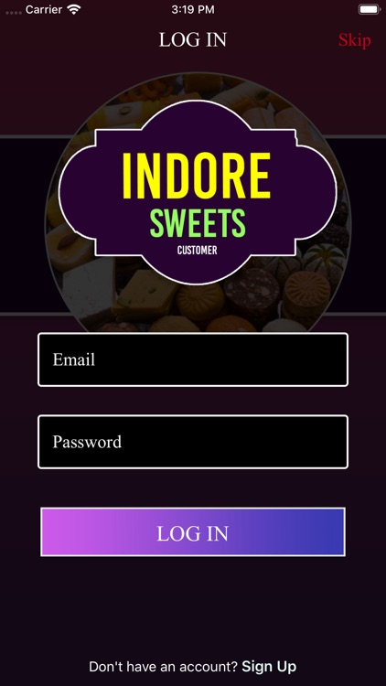 Indore Sweets Customer