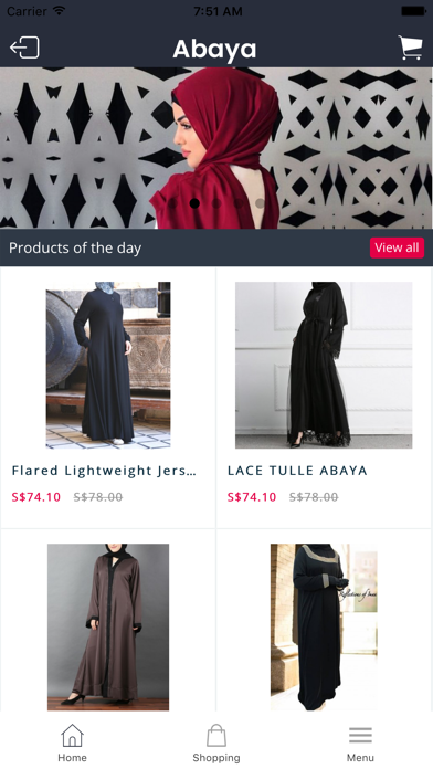 Abaya Ecom screenshot 2