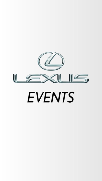 Lexus Events App
