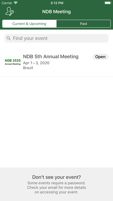 How to cancel & delete NDB Annual Meeting from iphone & ipad 1