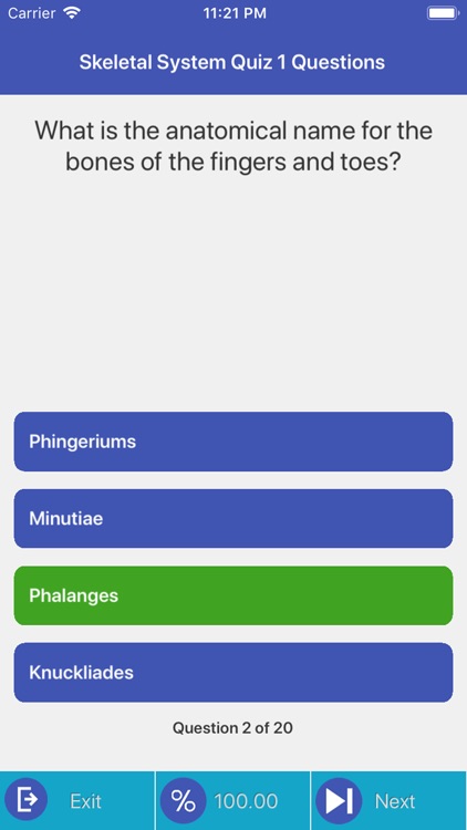 Skeletal System Quiz Trivia