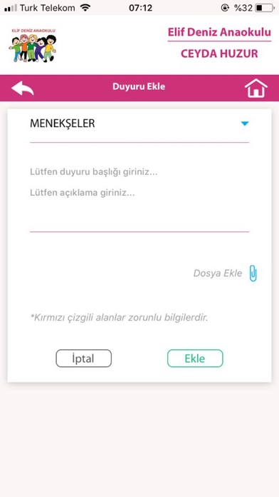 How to cancel & delete Elif Deniz Anaokulu from iphone & ipad 4